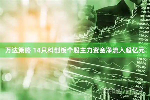 万达策略 14只科创板个股主力资金净流入超亿元